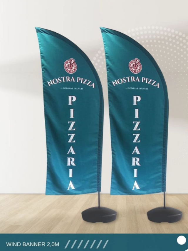 Wind banner Pizzaria