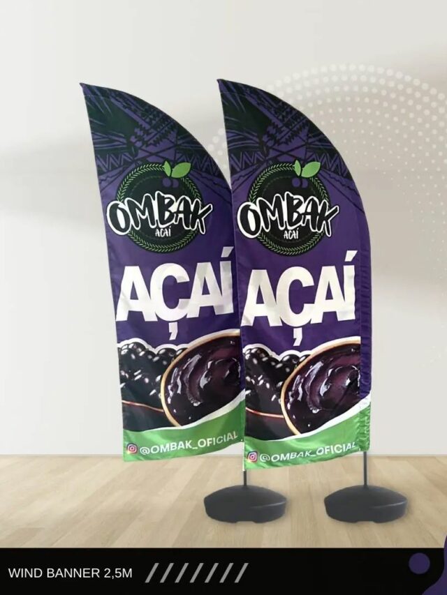 Wind banner para Açai ArVision